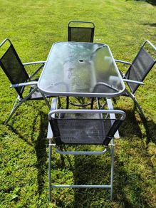 Garden Table And 4 Chairs