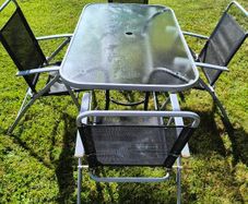 Garden Table And 4 Chairs