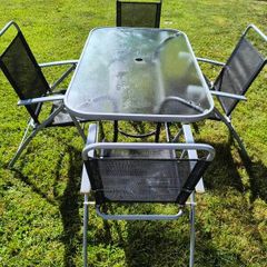 Garden Table And 4 Chairs