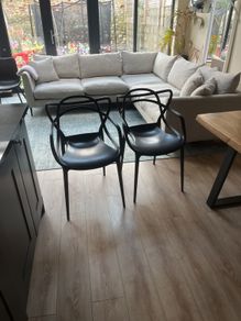Kartell Masters dining chairs