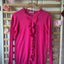 jumper Bnwt gallery Dunnes stores size small cerise frilled detail size small Image 2