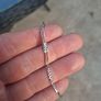 Ladies stamped 925 Sterling Silver Bracelet Image 2