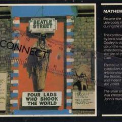 Rare Beatles Postcard