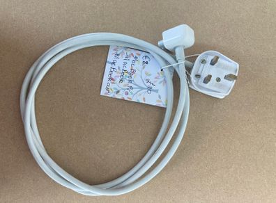 Apple power adapter extension cable- IRL/UK plug x 2