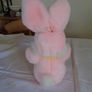 Cuddly Pink/White Bunny for Sale Image 2
