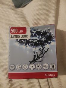 500 LED Battery Lights