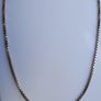 Vintage Square Box Link 9ct Rose Gold 375 Necklace L-17" - 7,27g Image 4