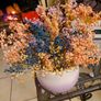 Pottery Flower Pot - Dried Flowers included. Image 2