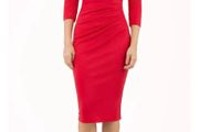 BNWT Red Pencil Dress