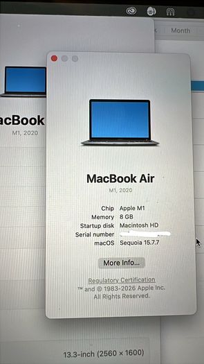 MacBook M1 2020