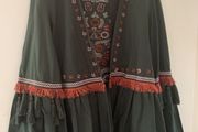 canvas tassel jacket