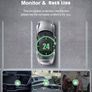 1080P 2 Lens Dash Cam Car DVR Interior Vehicle Camera Mini Recorder Video Registrator Dashcam Three Way Camcord Image 4