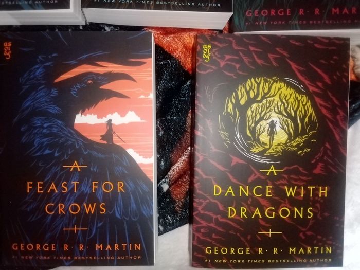 A Song Of Ice & Fire (A Game Of Thrones) Complete Boxed Book Collection