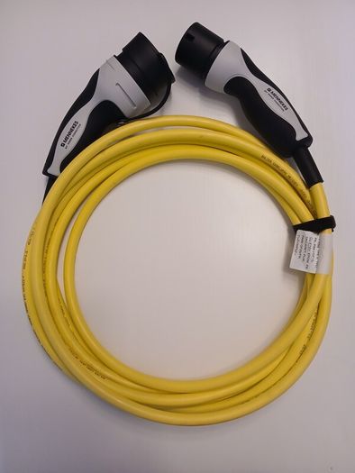 Mennekes Charging Cable Type 2 - Type 2 5m Long (16A, 3 Phase, 11 KW)