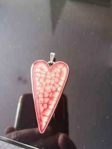 Red Heart Pendant.