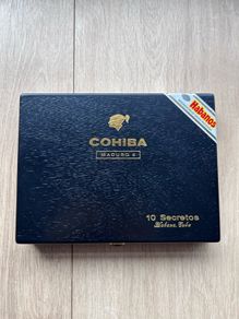 Cohiba Maduro 5 cigar box