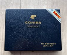 Cohiba Maduro 5 cigar box