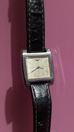 Longines small vintage tank style watch