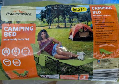 Adventuridge camping bed