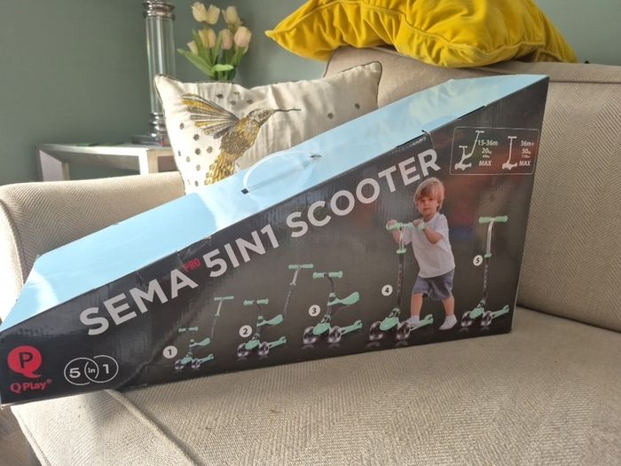 Sema 5 in 1 ride on scooter