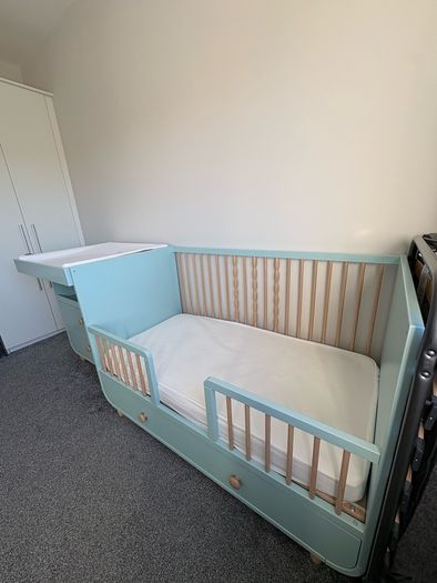 Baby Bed and Changing Table