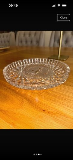 Waterford Crystal 1991 12 Days of Christmas Collection Plate