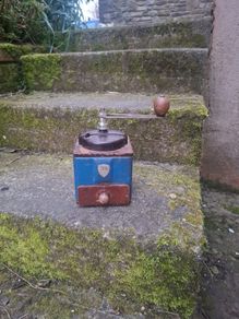 Vintage coffee grinder postage possible