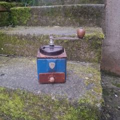 Vintage coffee grinder postage possible