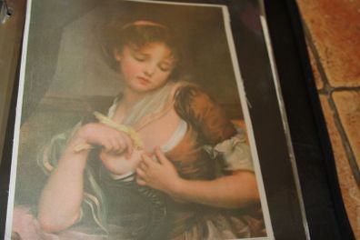 unframed silk picture