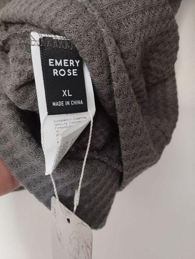 lightweight waffle knit top new with tags