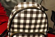 Chic Checkered Mini Backpack Claires