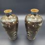 Two Antique Japanese Cloisonne Vase 19th Century Vases Image 5