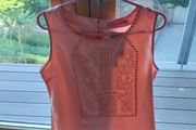 BNWT Peach Summer Tank Top Sz L UK 14