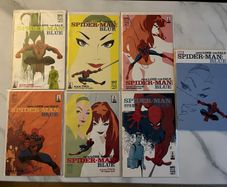 Spider-Man: Blue #1 - #6 and book