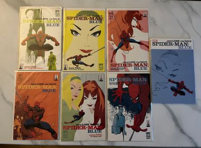 Spider-Man: Blue #1 - #6 and book
