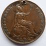 1850 Great Britain United Kingdom QUEEN VICTORIA Farthing Image 4