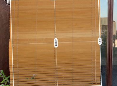 oak blinds