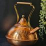 Vintage Copper Kettle with Brass Handle Image 2