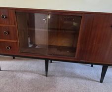 Large Vintage Sideboard Drinks Cabinet 1960s