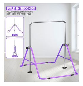 Gymnastics bar