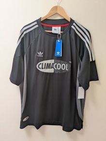 NWT Adidas Climacool Football Style Shirt Jersey Top large mens