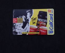 Vintage Telecom Eireann Callcard - Nescafe Coffee -