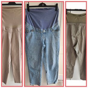 Maternity Clothes Bundle (3pants, 1pjs)