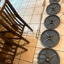 Olympic Metal Weights, Olympic Barbell, Ez Curl Bar And Collars, Image 2