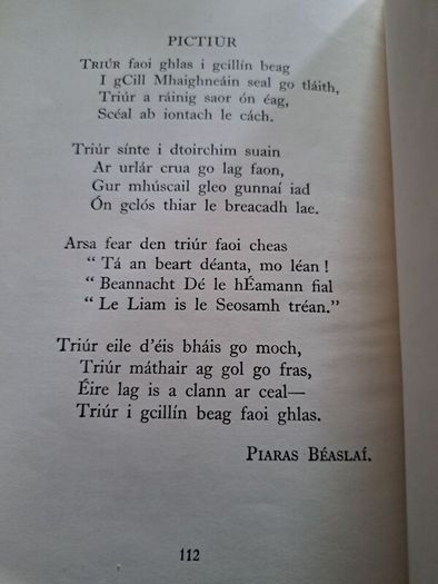 Cisteog Irish language book