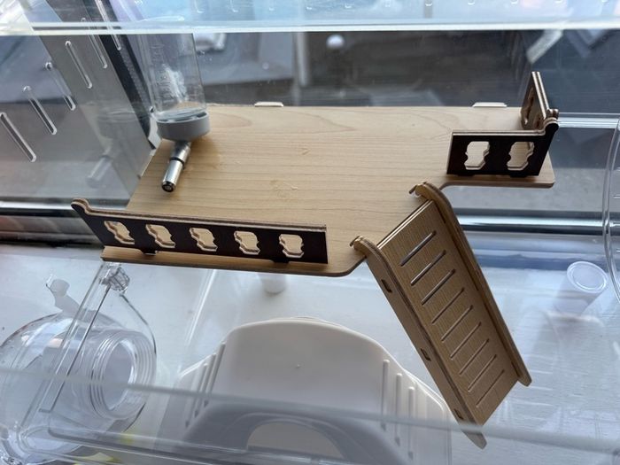 Hamster Cage with Wheel and Accessories