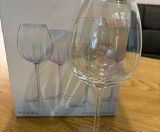 LSA International 'Pearl' White Wine Glass x 2