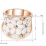 Rose Gold Plated Enamel Ring Image 7