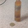 Yellow fluorite towerbwith mud inclusions Image 6