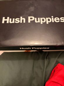 Brown leather Hush Puppies size 7